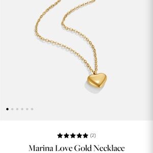 Gold Heart Necklace